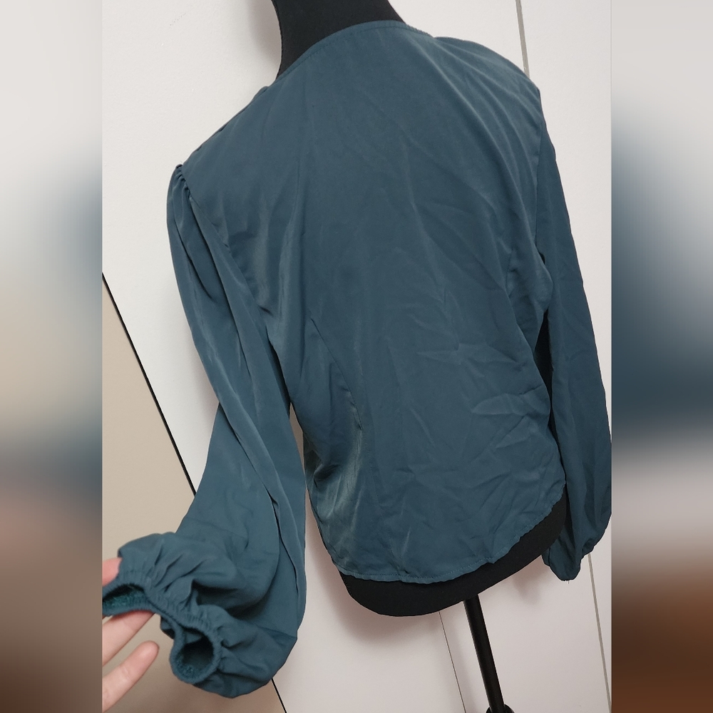 Button Front Blouse - Picture 3 of 6